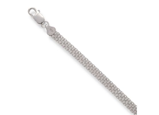 MOISS stříbrný řetízkový náramek