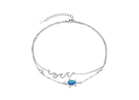 MOISS stříbrný náramek ŽELVA