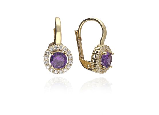 MOISS náušnice ze žlutého zlata