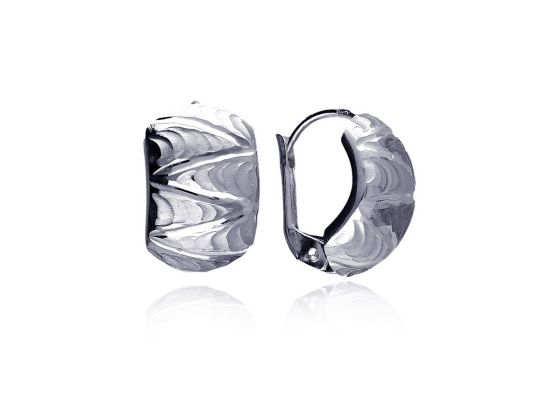 MOISS náušnice z bílého zlata