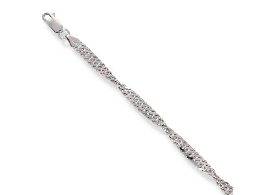 MOISS stříbrný řetízkový náramek SINGAPORE