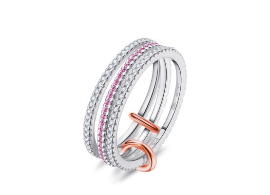 MOISS stříbrný prsten