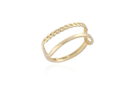 MOISS prsten ze žlutého zlata