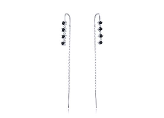 MOISS stříbrné náušnice