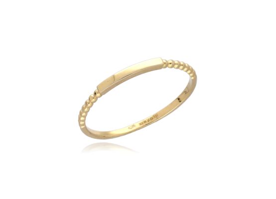 MOISS prsten ze žlutého zlata