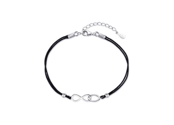 MOISS stříbrný náramek NEKONEČNO