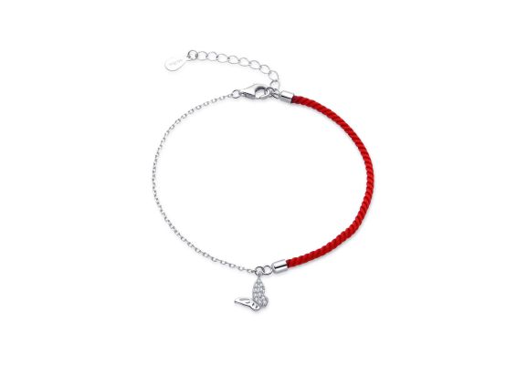 MOISS provázkový náramek MOTÝL