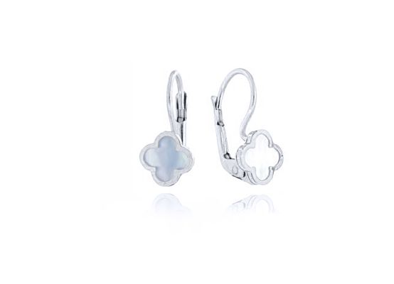 MOISS náušnice z bílého zlata