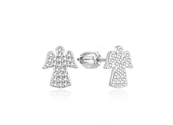 MOISS stříbrné náušnice ANDĚL