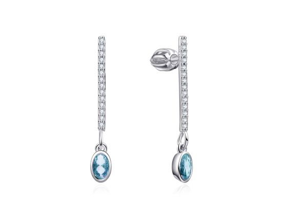 MOISS stříbrné náušnice