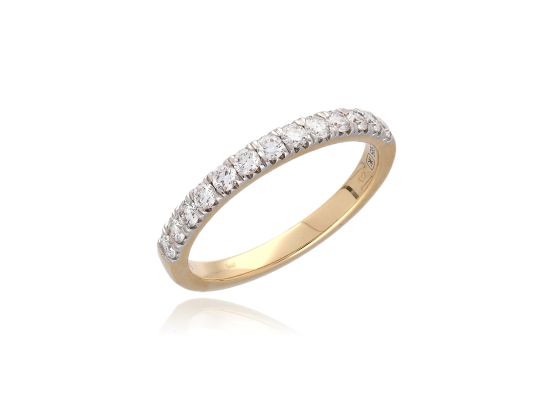 MOISS LG diamantový prsten ze žlutého zlata