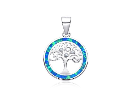 MOISS stříbrný přívěsek OPÁL