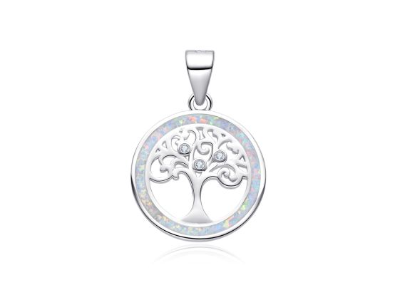 MOISS stříbrný přívěsek OPÁL