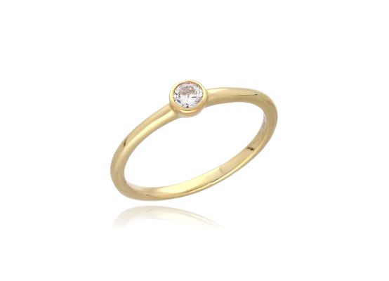 MOISS diamantový prsten ze žlutého zlata