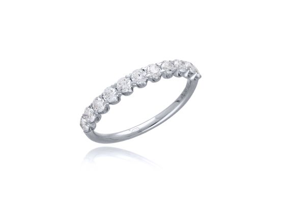 MOISS LG diamantový prsten z bílého zlata