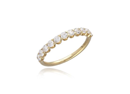 MOISS LG diamantový prsten ze žlutého zlata