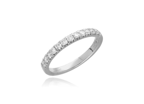 MOISS LG diamantový prsten z bílého zlata