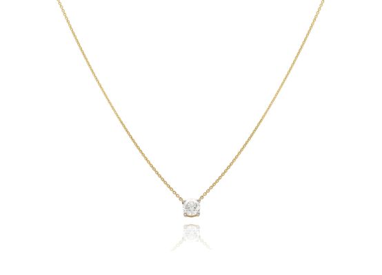 MOISS LG diamantový náhrdelník ze žlutého zlata