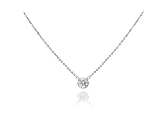 MOISS náhrdelník z bílého zlata LG DIAMANT