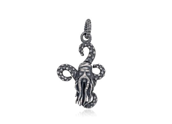 DIVERSE stříbrný přívěsek DAVY JONES