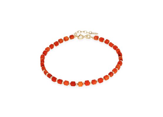 MOISS korálkový náramek ze žlutého zlata