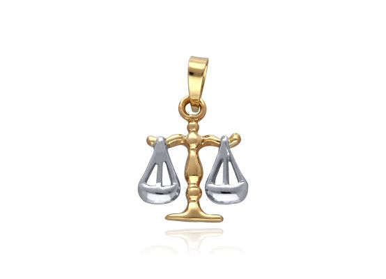 MOISS přívěsek ze žlutého zlata VÁHY