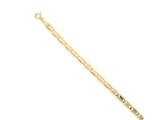 MOISS řetízkový náramek ze žlutého zlata