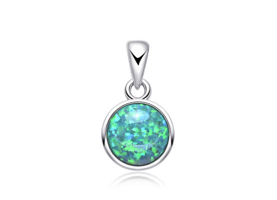 MOISS stříbrný přívěsek OPÁL