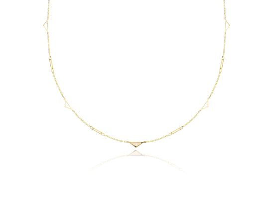 MOISS náhrdelník ze žlutého zlata