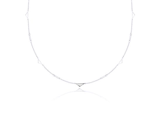 MOISS náhrdelník z bílého zlata