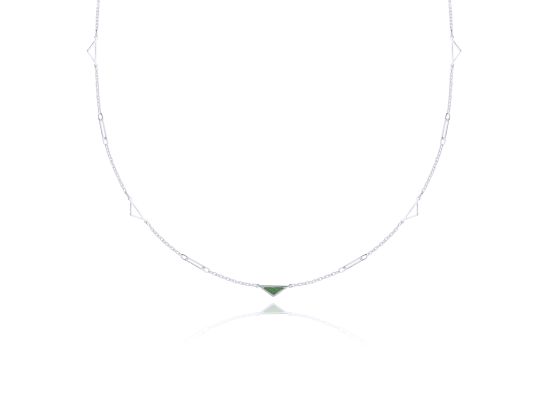 MOISS náhrdelník z bílého zlata