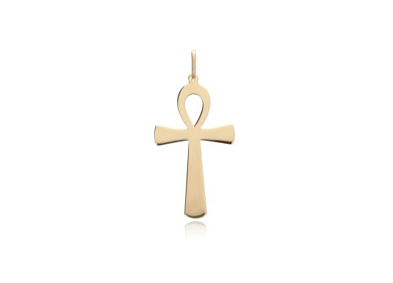 MOISS přívěsek ze žlutého zlata KŘÍŽEK