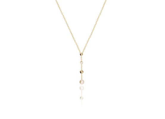 MOISS náhrdelník ze žlutého zlata