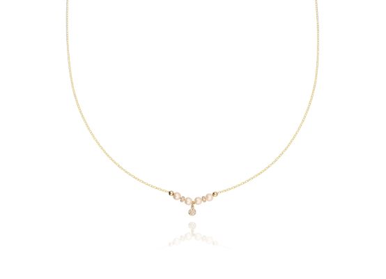 MOISS náhrdelník ze žlutého zlata