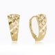 MOISS stříbrné náušnice GOLD