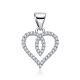 MOISS stříbrný přívěsek SRDCE