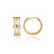 MOISS náušnice ze žlutého zlata
