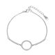 MOISS stříbrný náramek KRUH
