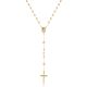 MOISS náhrdelník ze žlutého zlata KŘÍŽEK
