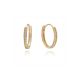 MOISS náušnice ze žlutého zlata