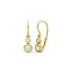 MOISS náušnice ze žlutého zlata