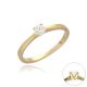 MOISS LG diamantový prsten ze žlutého zlata
