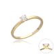 MOISS LG diamantový prsten ze žlutého zlata