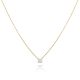 MOISS LG diamantový náhrdelník ze žlutého zlata