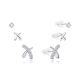 MOISS stříbrné náušnice