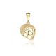 MOISS přívěsek ze žlutého zlata HELMA