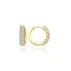 MOISS náušnice ze žlutého zlata
