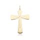 MOISS přívěsek ze žlutého zlata KŘÍŽEK