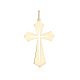 MOISS přívěsek ze žlutého zlata KŘÍŽEK