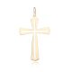 MOISS přívěsek ze žlutého zlata KŘÍŽEK